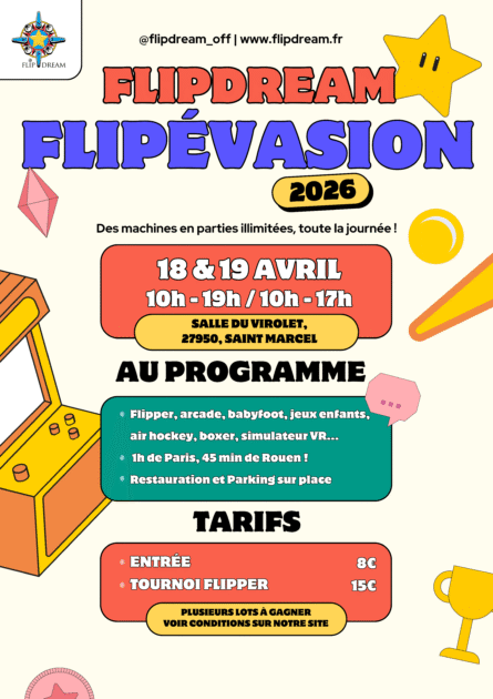 Visuel salle d'arcade